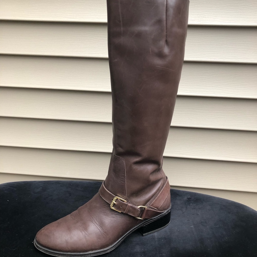 Ralph Lauren Brown Riding Boots